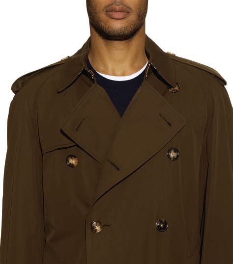 burberry heritage westminster trench coat actor|burberry trench coats length.